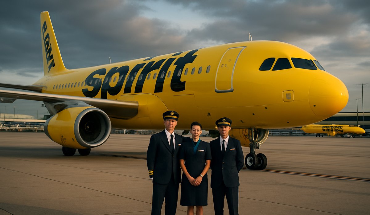 Majority of Spirit Airlines Fleet Headed to Storage as Carrier's Operations End