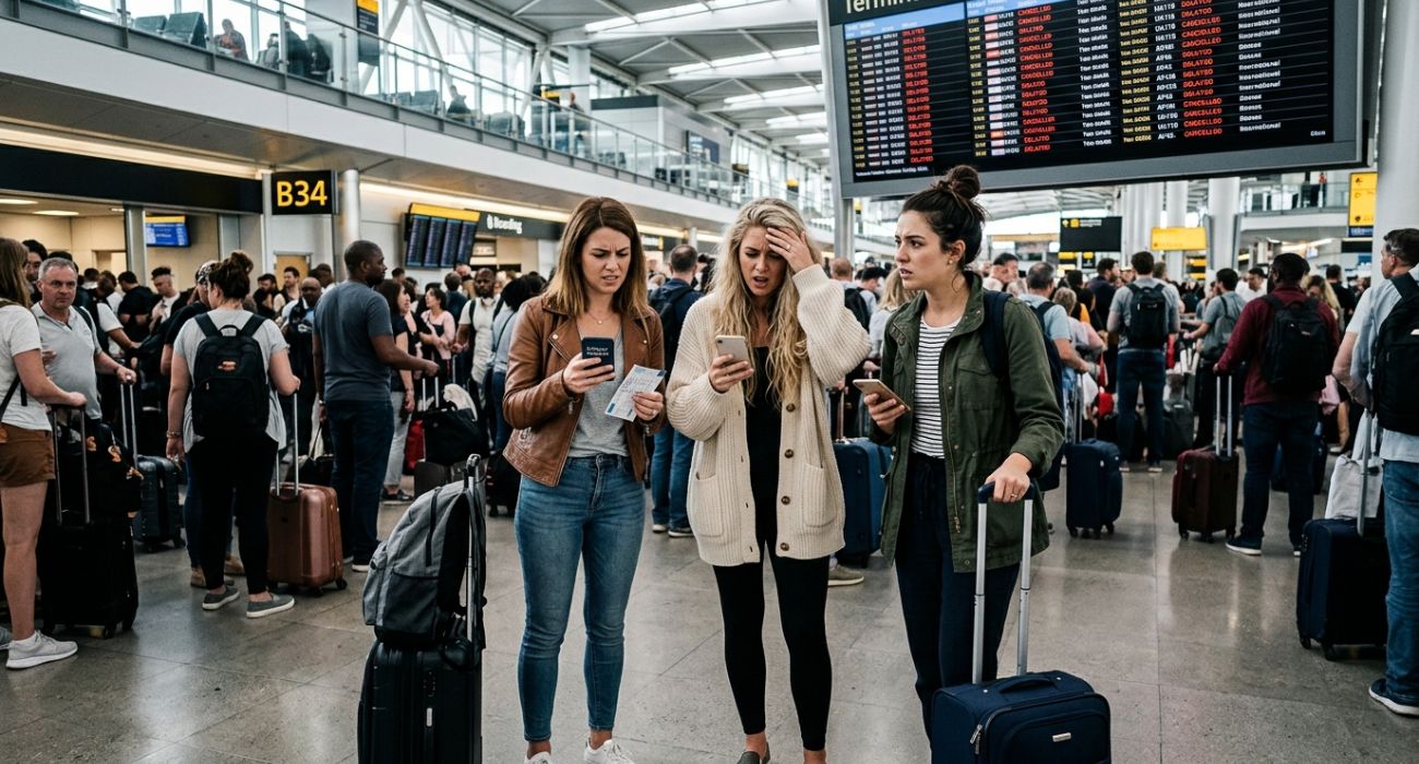 Major Travel Disruptions Hit Phoenix Sky Harbor International Airport: Nearly 200 Flights Delayed and Six Canceled as American Airlines, Southwest, Delta, and United Passengers Face Extensive Delays on Key Domestic Routes Including Dallas, Chicago, Los Angeles, Denver, Seattle, Las Vegas, and New York