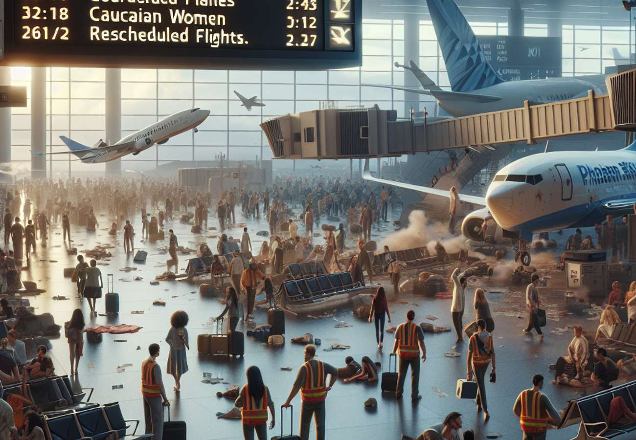 Flight Disruptions Strand Travelers at Phoenix Sky Harbor