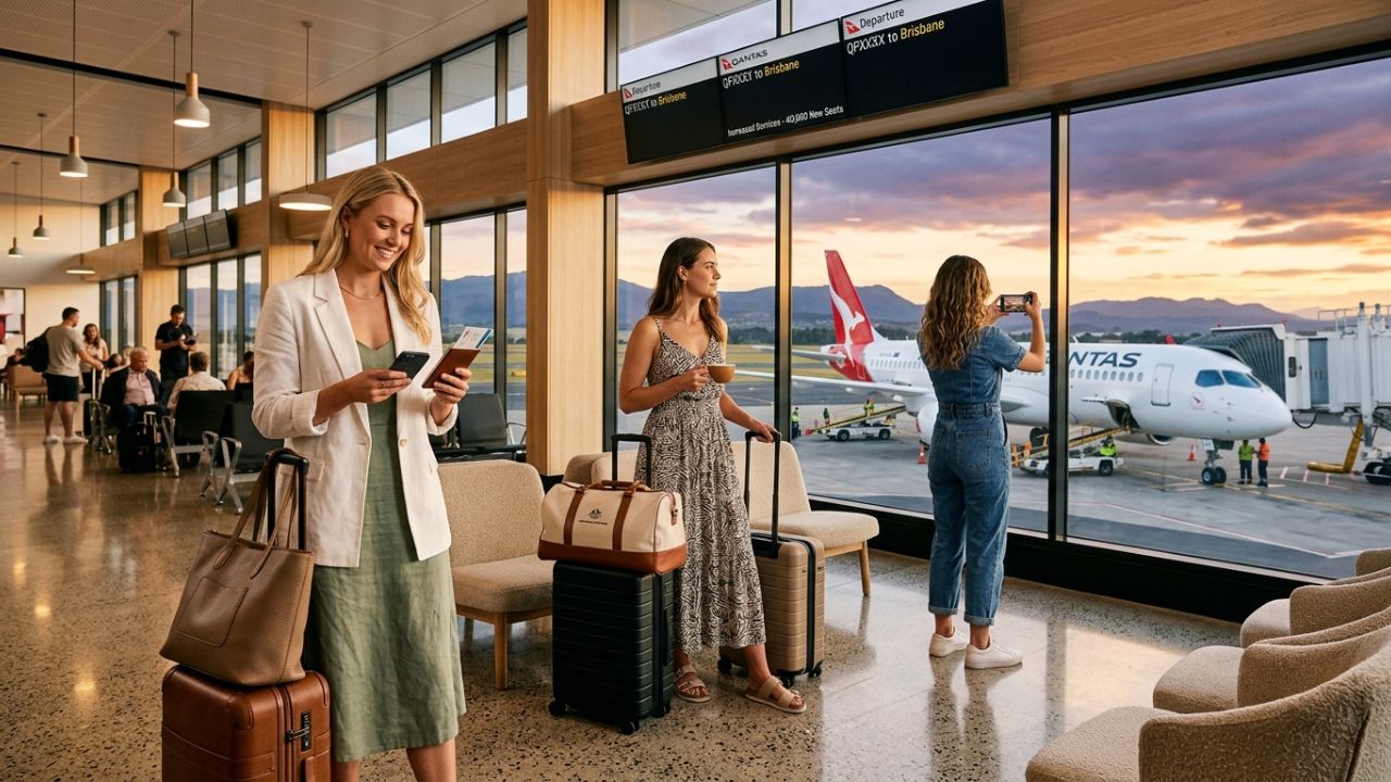 Qantas Launches Massive Hobart to Brisbane Flight Capacity Expansion Adding Forty Thousand New Seats to Prevent Airport Disruptions and Travel Chaos: New Aviation Updates