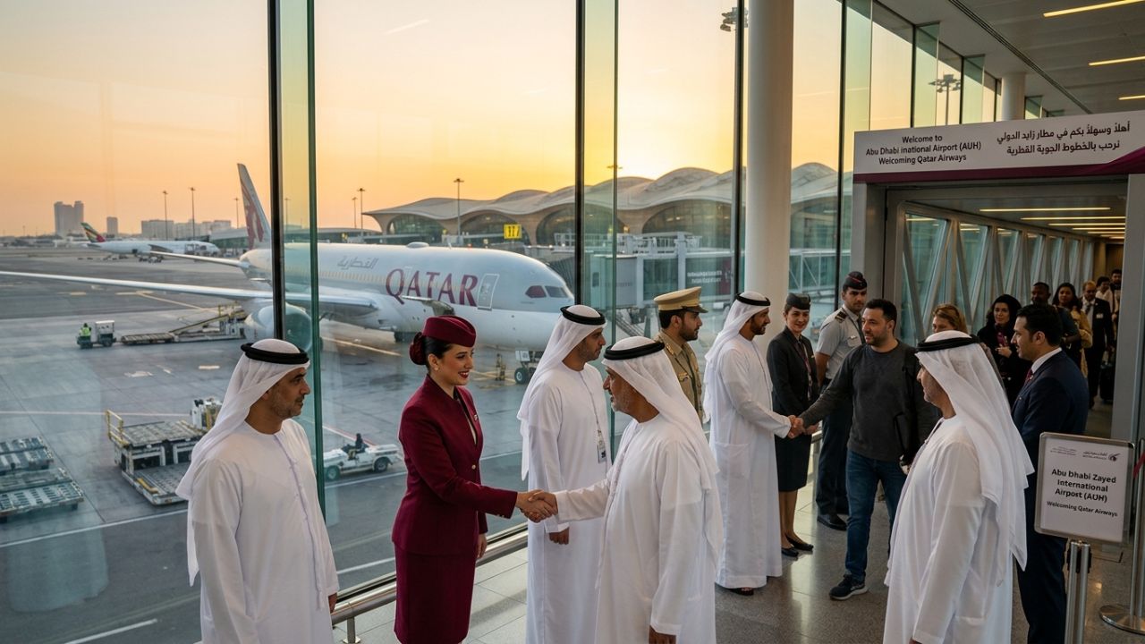 Qatar Airways Expands Middle East Presence with Resumed Double-Daily Flights to Abu Dhabi Enhancing Global Connectivity for a 2026 Luxury Escape