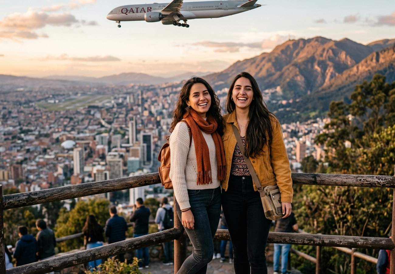 Qatar Airways Expands South America Network 2026: New Flights to Caracas and Bogotá