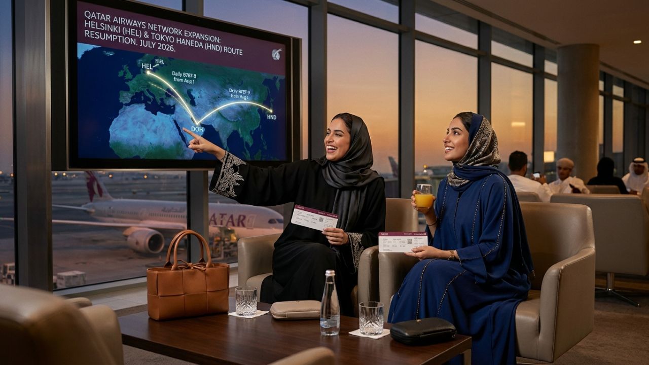 Qatar Airways Expands Global Network with Heart-Stopping Return to Finland and Tokyo Haneda Starting This July 2026