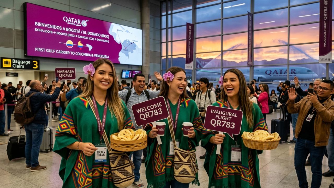 Qatar Airways Launches Historic Direct Flights to Bogotá and Caracas Connecting the Middle East to South America for Summer 2026