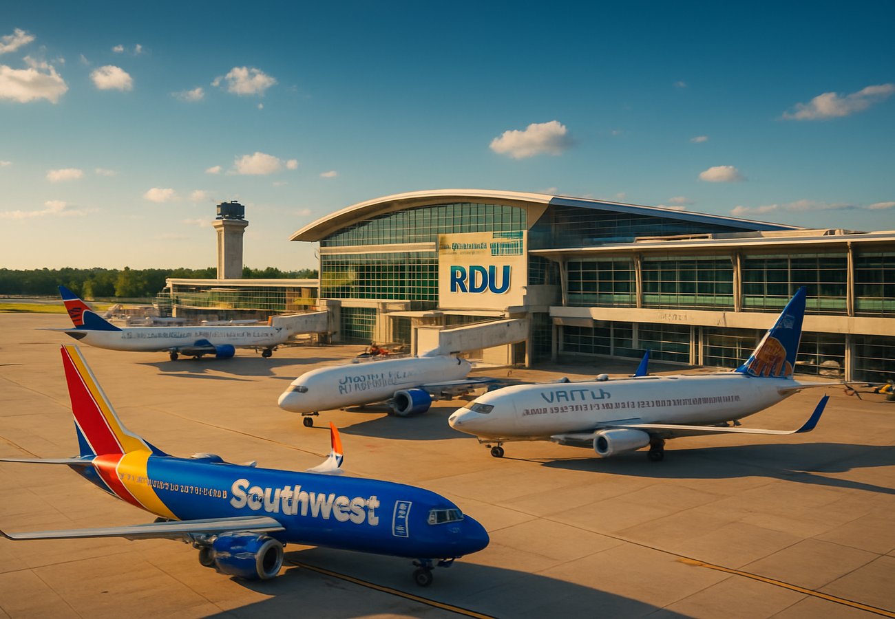 Raleigh-Durham Airport Crisis: 95 Delays and 5 Cancellations Hit Delta, American, United and Southwest