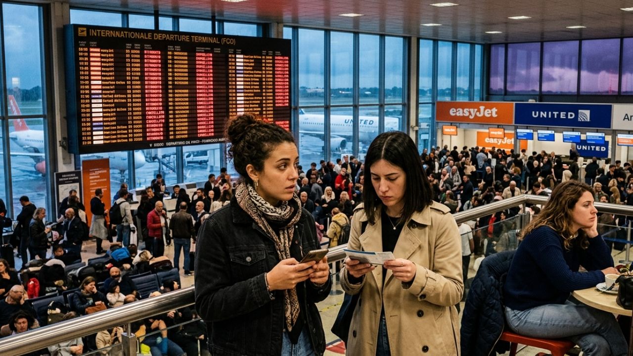 Rome Plunges Into Travel Chaos as easyJet, United, and American Airlines Trigger Massive Flight Cancellations at Leonardo da Vinci Airport: Latest Airline News