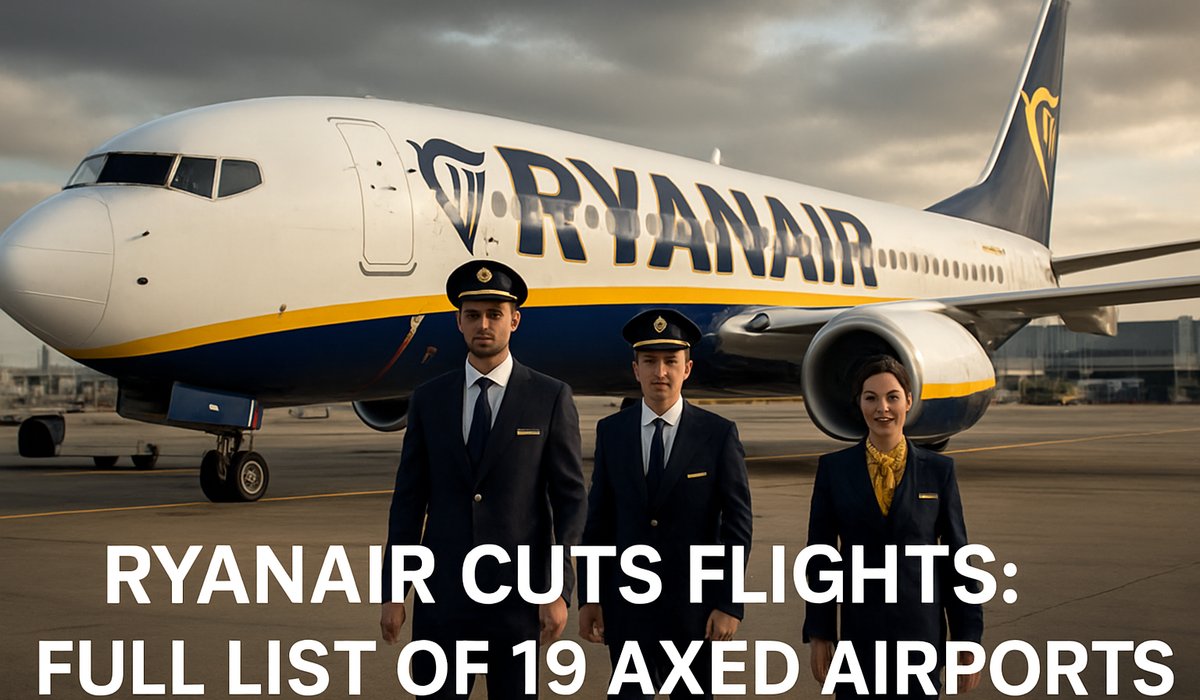 Ryanair Slashes Airport Network: 19 Routes Eliminated as European Carrier Recalibrates Operations