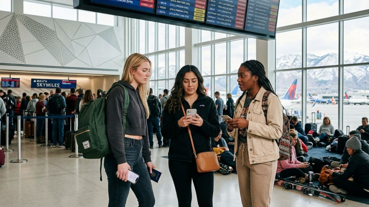 Travel Chaos Strikes Salt Lake City International as Delta, SkyWest, and Southwest Suffer Massive Delays and Sudden Flight Cancellations: Latest Airline News
