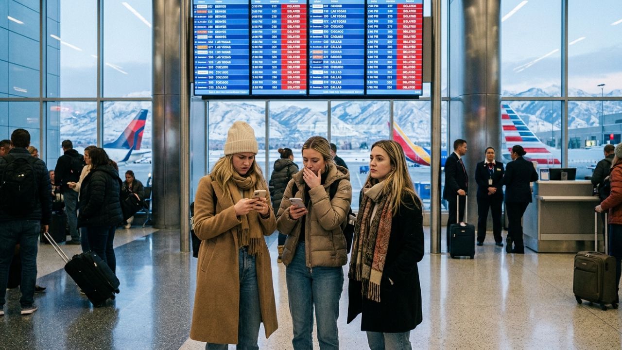 Salt Lake City International Airport Faces 35 Flight Delays: Delta, Southwest, and SkyWest Hit as Operational Strain Slows Mountain West Travel Chaos Avoidance