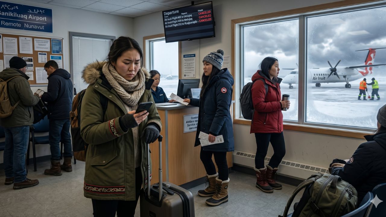 Massive Travel Chaos Hits Sanikiluaq Airport as Air Inuit Cancels Flights to Umiujaq and Kuujjuarapik