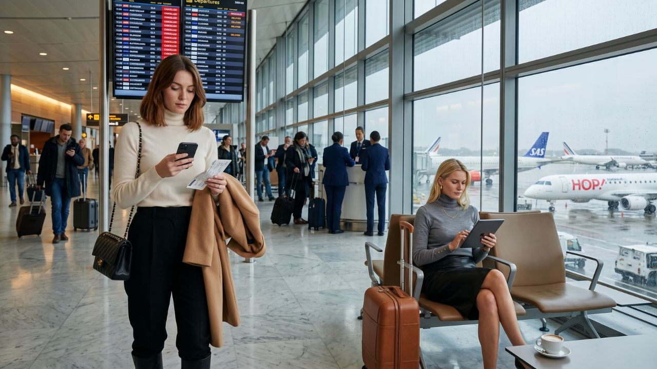 SAS and HOP! Flight Cancellations at Charles de Gaulle Trigger Global Travel Chaos and Massive Airport Disruptions Across Europe and Beyond: Latest Airline News and Aviation Updates