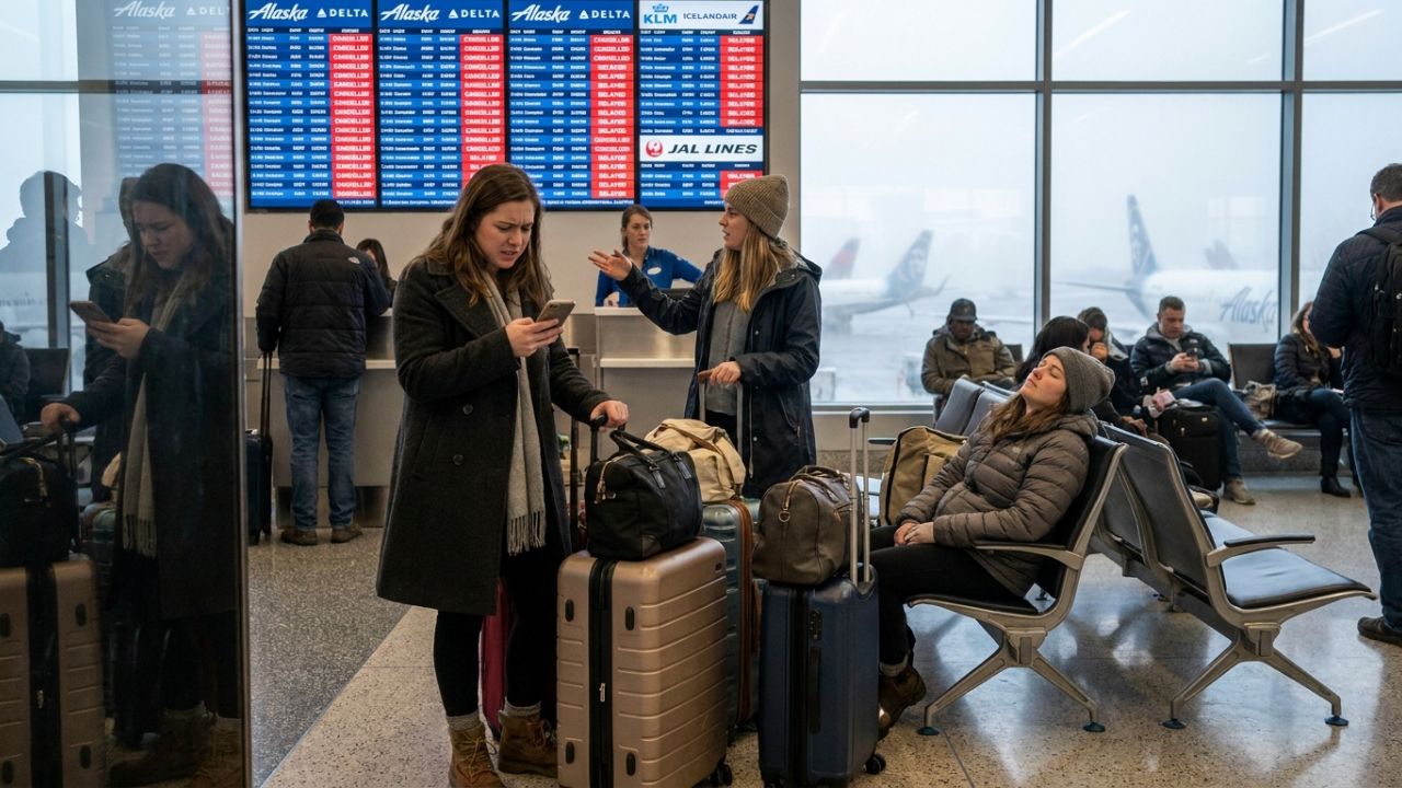 Seattle-Tacoma International Plunged into Travel Chaos: 111 Delays and 14 Cancellations Hit Alaska, Delta, and Icelandair as Fog and Radar Glitches Paralyze SEA Hub