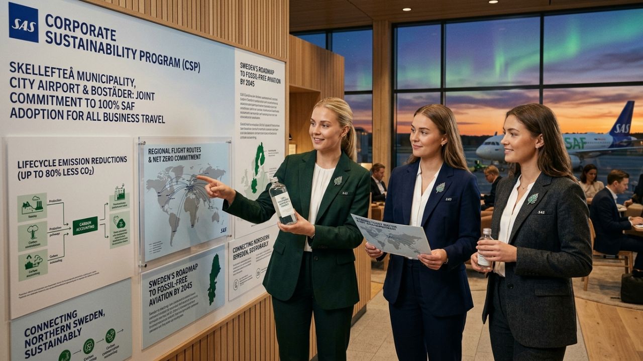 Discover the Future of Green Travel in Skellefteå as Local Leaders Adopt SAF to Revolutionize Your Next Luxury Escape