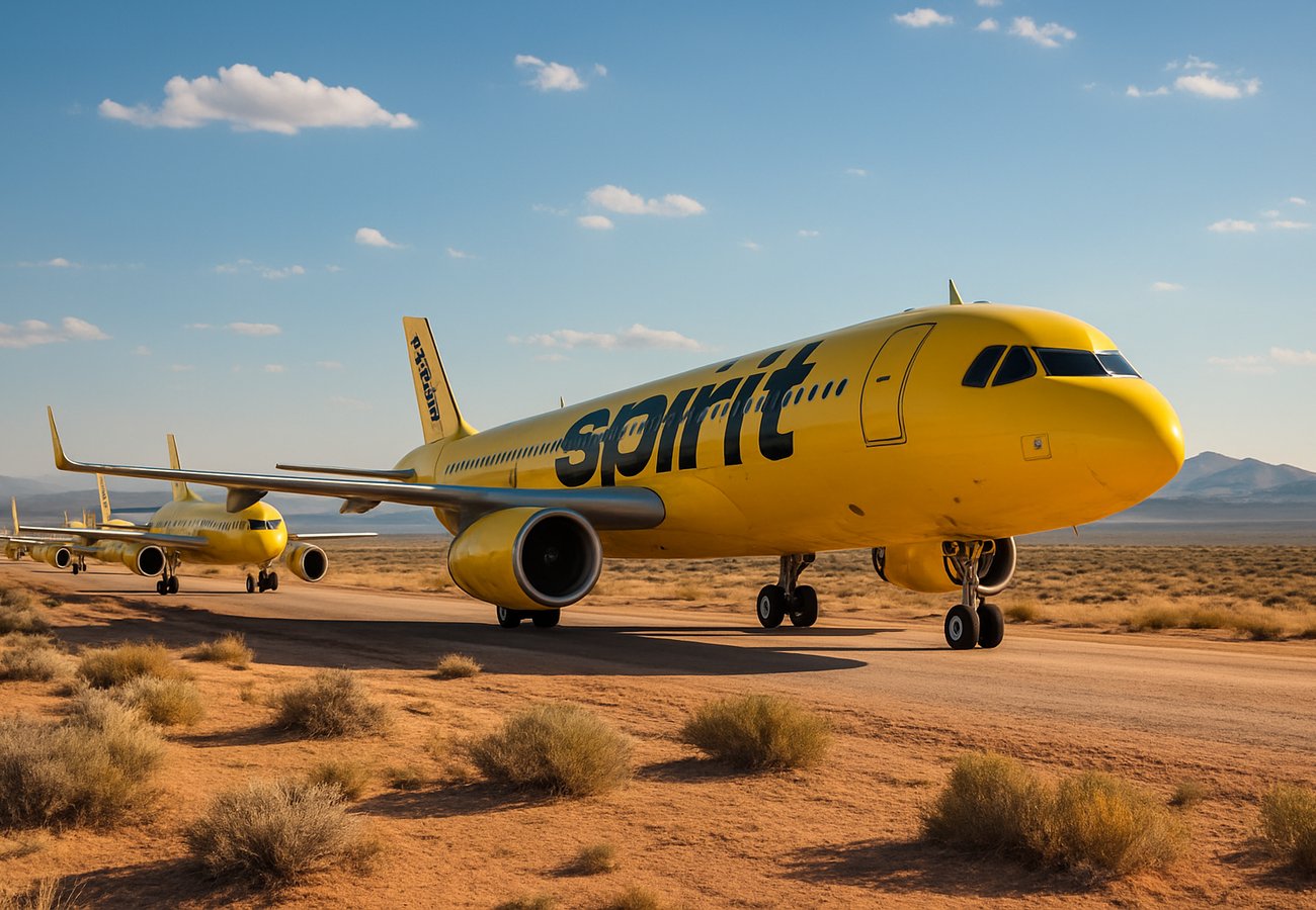 The Somber Exodus of Spirit Airlines: Former Pilots Ferry Grounded Fleet to Arizona Deserts as Iconic Low-Cost Carrier Collapses; Massive Travel Chaos and Refund Crisis Looms in May 2026