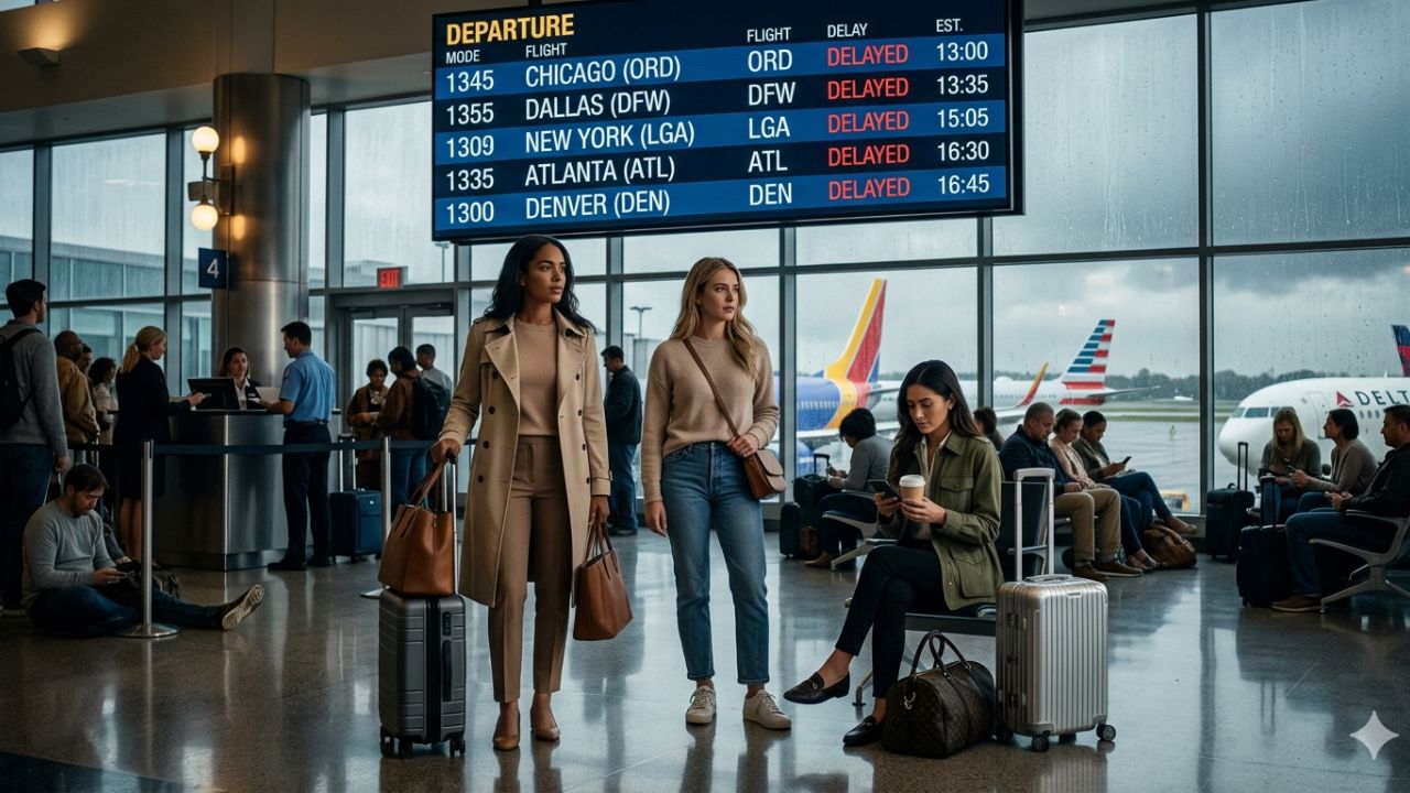 St. Louis Lambert International Airport Navigates 55 Flight Delays with Zero Cancellations to Chicago, New York, and Denver: Southwest, American, and Delta Maintain Operational Resiliency