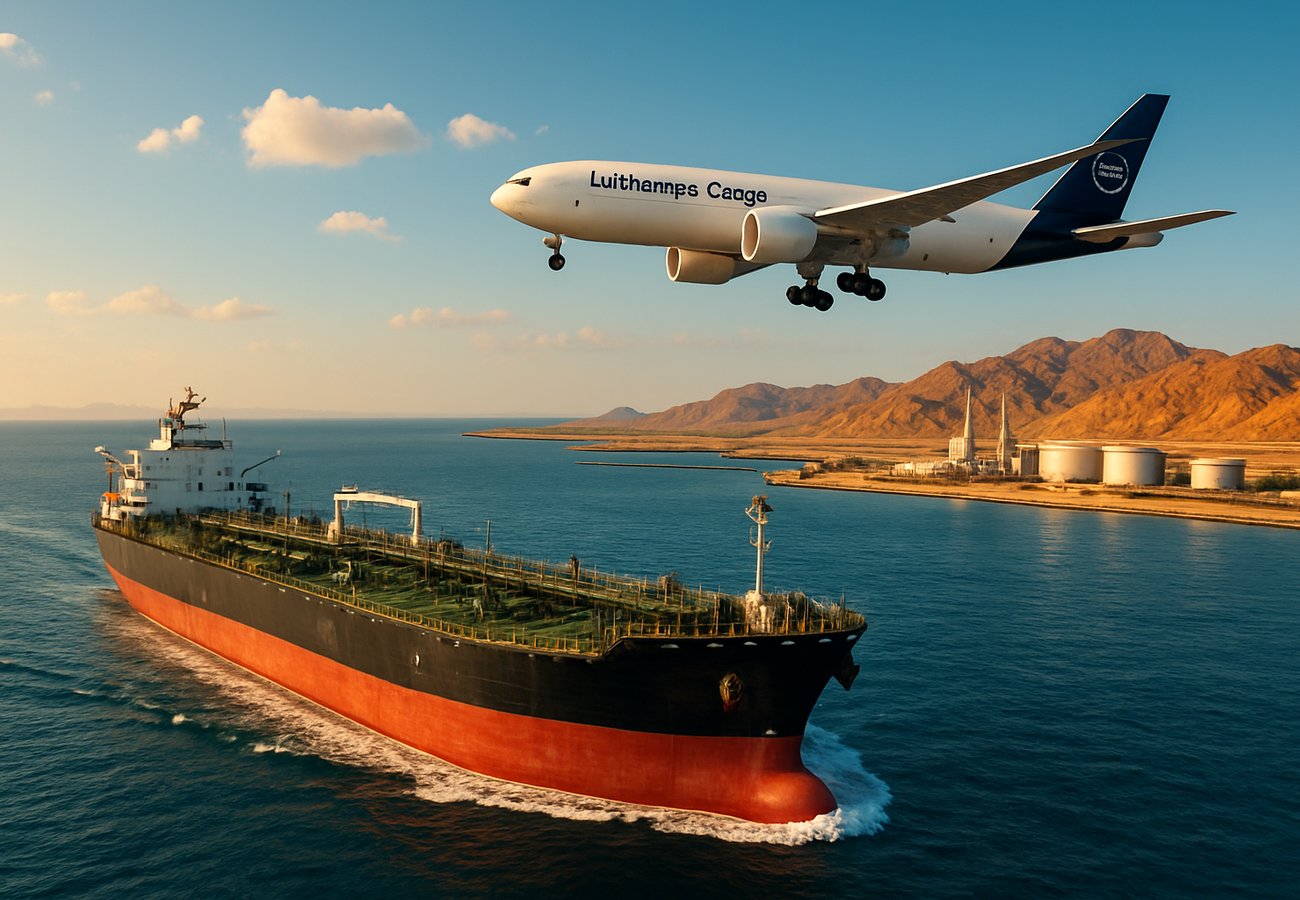 Strait of Hormuz Blockade Triggers Global Oil Shock as Saudi Arabia, UAE and Qatar Energy Crisis Destabilizes Global Trade; Lufthansa Cargo Launches 87 Weekly Freighter Flights Amid US-Iran Conflict in May 2026