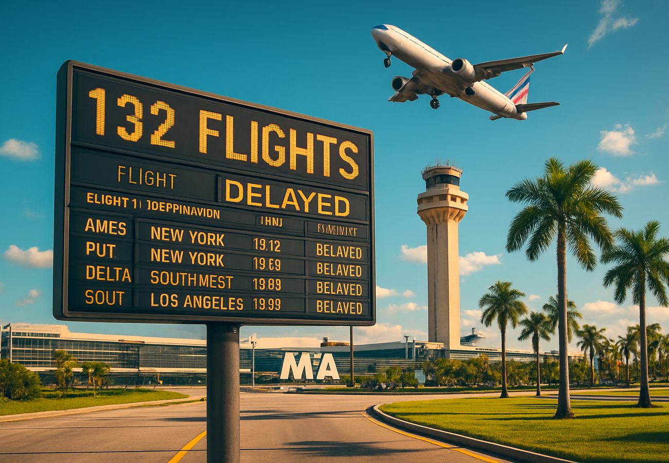 Strait of Hormuz Blockade Triggers Global Oil Shock as Saudi Arabia, UAE and Qatar Energy Crisis Destabilizes USA Aviation; 132 Flights Delayed at Miami International (MIA) Amid US-Iran Conflict and Global Trade Security Threat in May 2026