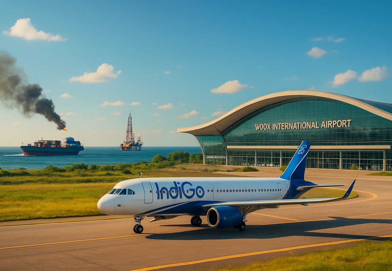 Strait of Hormuz Blockade Triggers Global Oil Shock as Saudi Arabia, UAE and Qatar Energy Crisis Threatens Noida International Airport Launch; IndiGo's 16-City Network Faces Fuel Volatility Amid US-Iran Conflict in May 2026