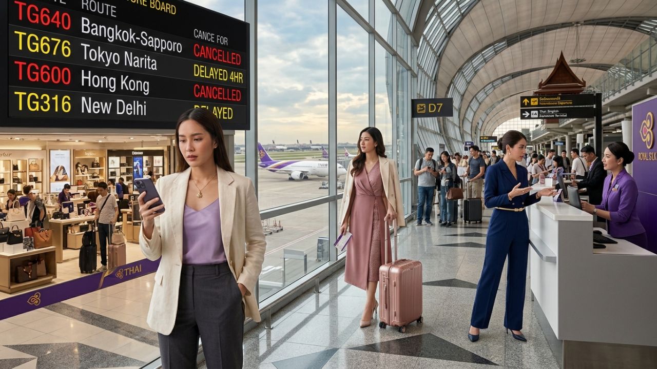 Thai Airways Flight Cancellations and Regional Route Suspensions Spark Widespread Travel Chaos: 10 International Services Paused Across Bangkok, Sapporo, New Delhi, Tokyo, Osaka and Hong Kong in June 2026