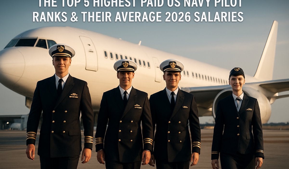 US Navy Pilot Salaries Hit Record Highs in 2026 as Military Pay Raises Reshape Aviation Careers
