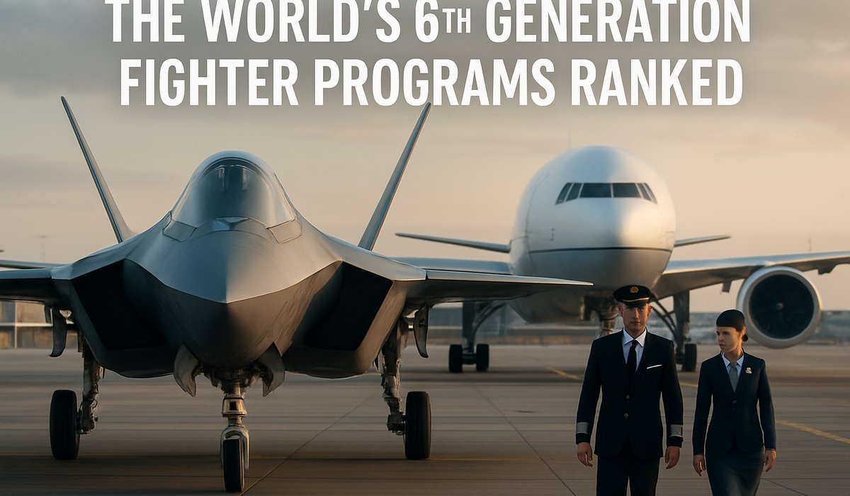 Global Race for 6th-Generation Fighter Jets Intensifies as Nations Compete for Air Superiority