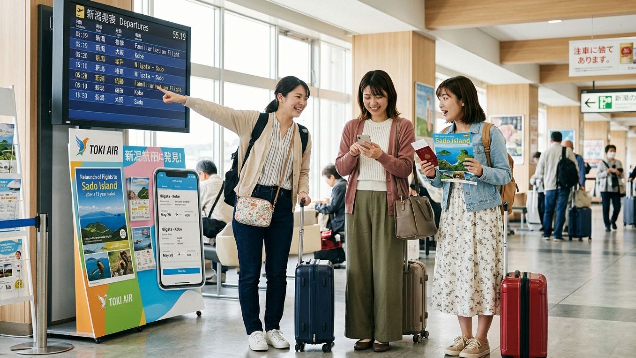 Toki Air Relaunches Historic Sado Island Flights After 12-Year Hiatus Opening Japan's Extraordinary Gold Mine Destination to Global Travelers in 2026