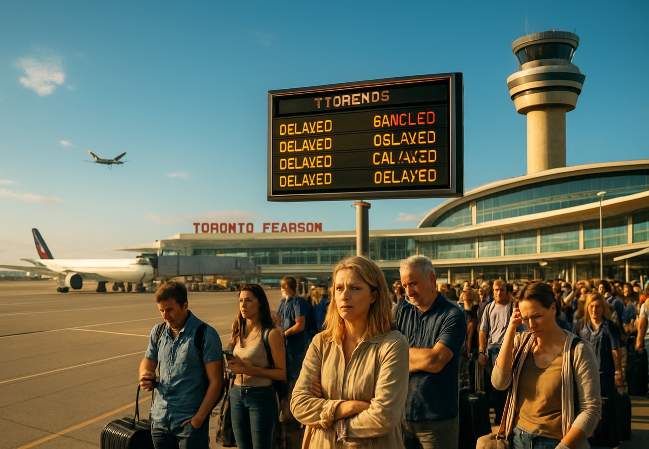 Toronto Pearson Chaos: 98 Delays and 13 Cancellations Leave Passengers Stranded