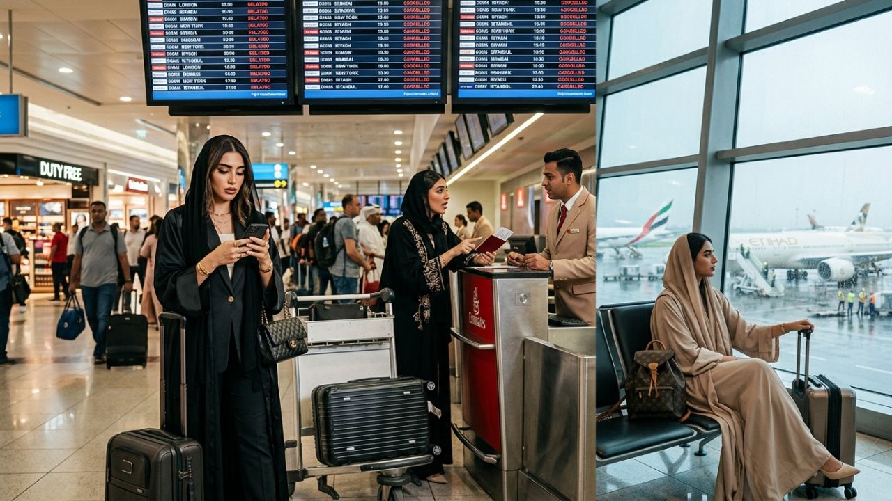 Emirates, Etihad, Air Arabia, and flydubai Ground Flights Triggering Widespread UAE Flight Cancellations and Delays Across Dubai, Sharjah, and Abu Dhabi Airports Amid Regional Airspace Disruptions: New Aviation Updates