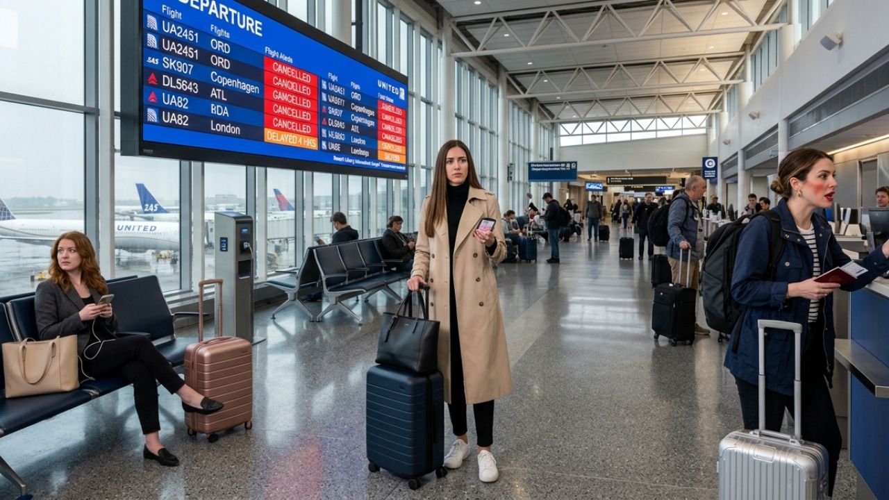 United Airlines, SAS, and Delta Trigger Massive Flight Cancellations at Newark Liberty, Unleashing New York Travel Chaos: Latest Airline News