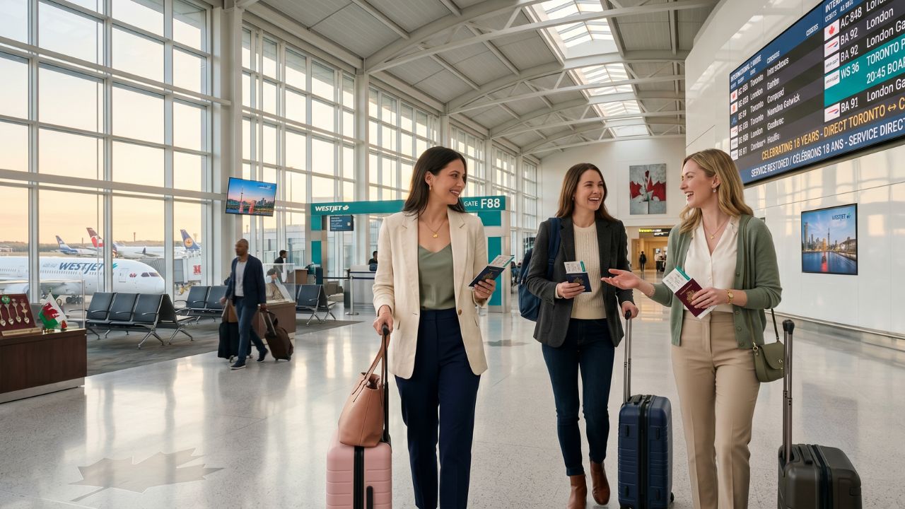 WestJet Deploys Historic Toronto to Cardiff Route, Shielding Transatlantic Travelers From Massive UK Hub Travel Chaos: Latest Airline News
