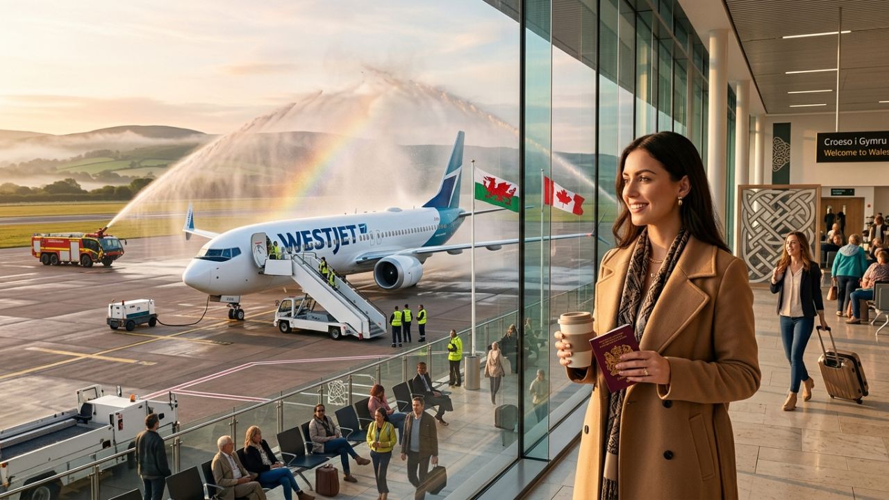 Historic WestJet Flight Eradicates Transatlantic Travel Chaos by Reopening Direct Toronto to Cardiff Route After 20 Years, Bypassing London Airport Disruptions: Latest Airline News and Aviation Updates
