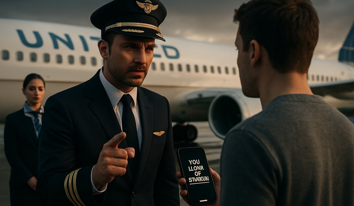 United Airlines Pilot Issues FBI Warning Over Passenger's Politically Charged Wi-Fi Hotspot