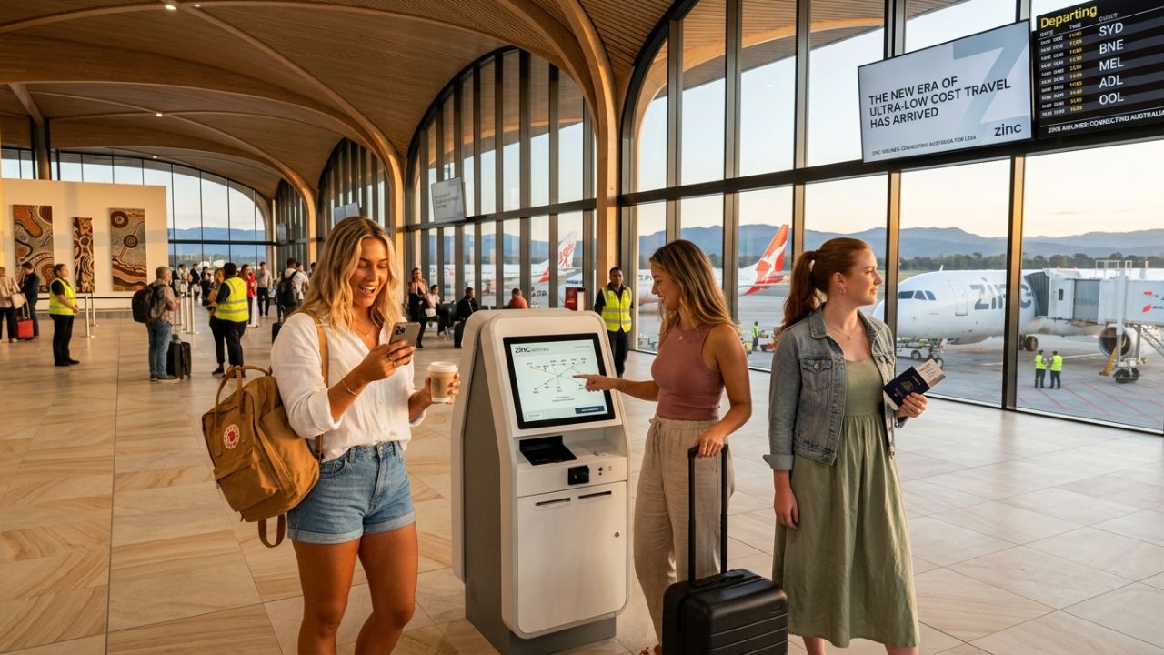Zinc Airlines Launches From Western Sydney Airport to Eradicate Travel Chaos and Slash Domestic Fares, Challenging Qantas and Jetstar