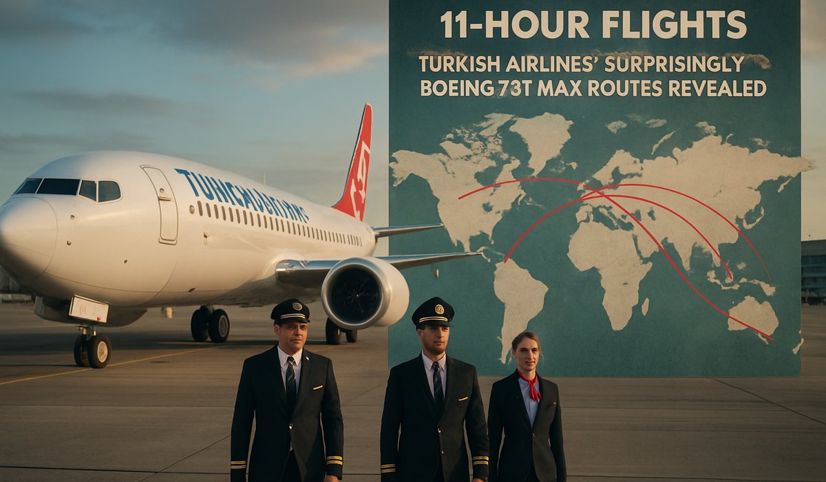 Turkish Airlines Pushes Boeing 737 MAX to Its Limits With Unusual 11-Hour Routes