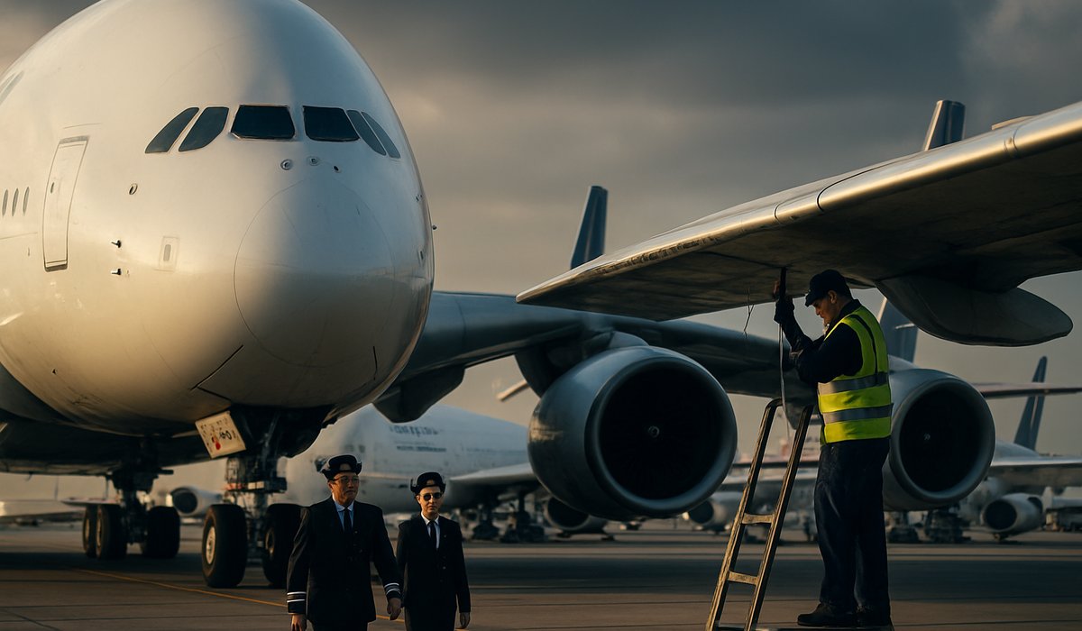 Airbus A380 Fleet Grounded for Emergency Wing Inspections After Critical Structural Cracks Discovered