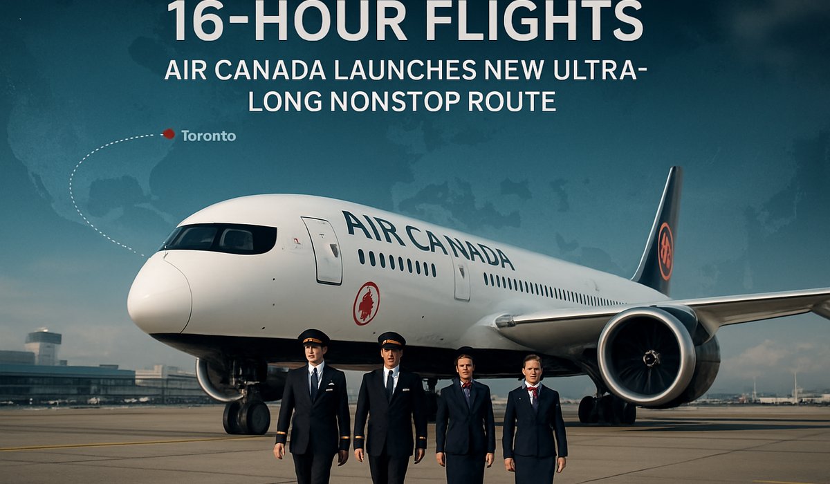 Air Canada Launches Game-Changing 16-Hour Nonstop Route Between Toronto and Shanghai
