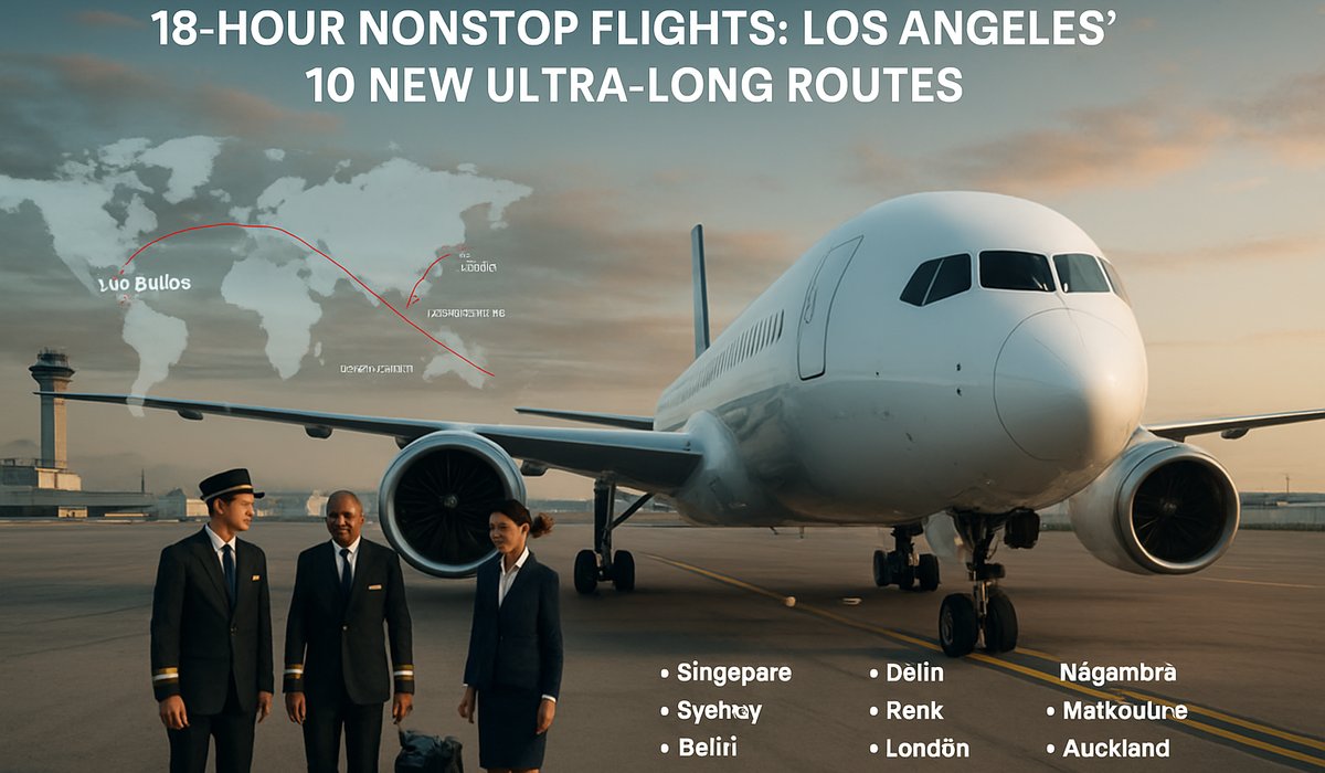 Los Angeles Airport Launches Ambitious Ultra-Long-Haul Network: Ten New Nonstop Routes Reshape Transatlantic and Transpacific Travel