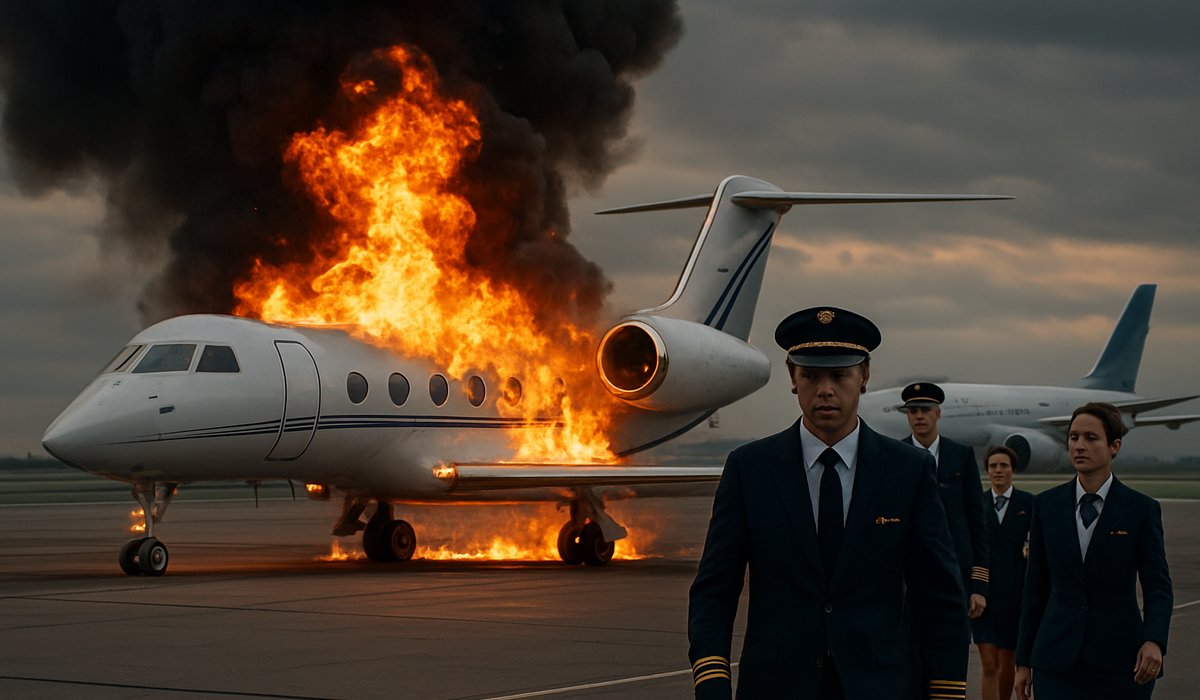 Gulfstream Business Jet Crashes and Burns During Emergency Landing in Dominican Republic, Killing Both Pilots