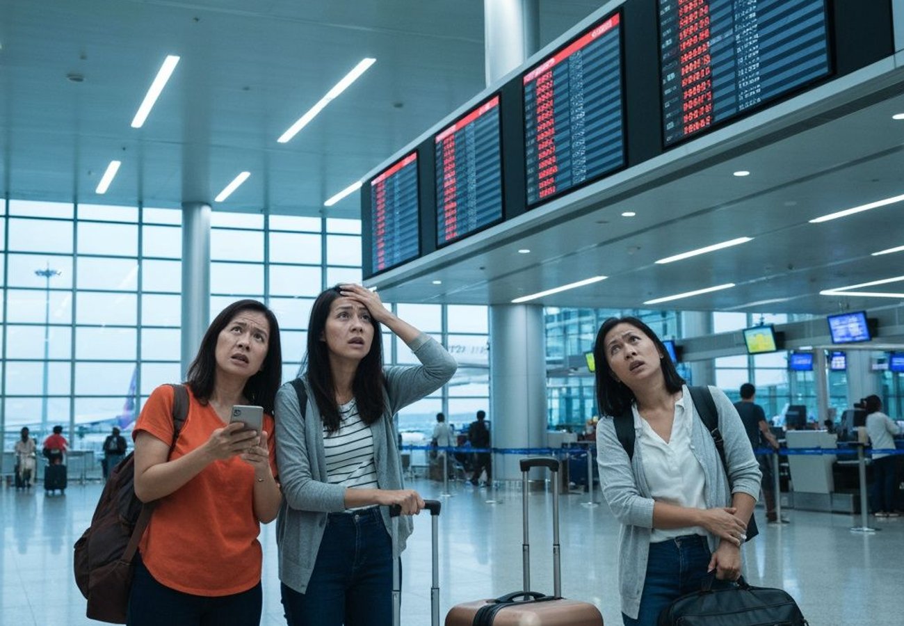 39 Flights Cancelled Across Malaysia in Travel Chaos: AirAsia, Batik Air Hit Kuala Lumpur, Langkawi, Penang Airports June 2026