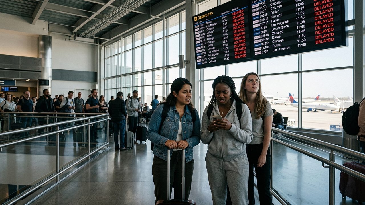 Charlotte Douglas International Airport Faces Systemic Congestion with 243 Flight Delays