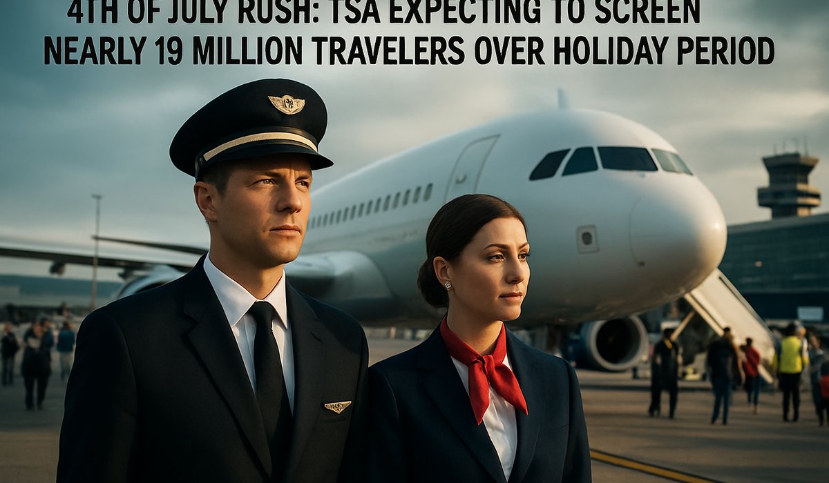Airport Security Braces for Record July 4th Travel Surge as TSA Prepares to Screen Nearly 19 Million Passengers