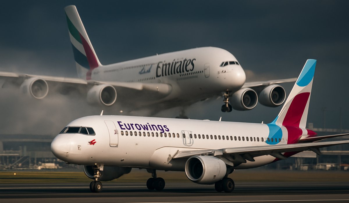 Emirates A380 Wake Turbulence Injures Five on Eurowings Flight Despite Adequate Aircraft Separation