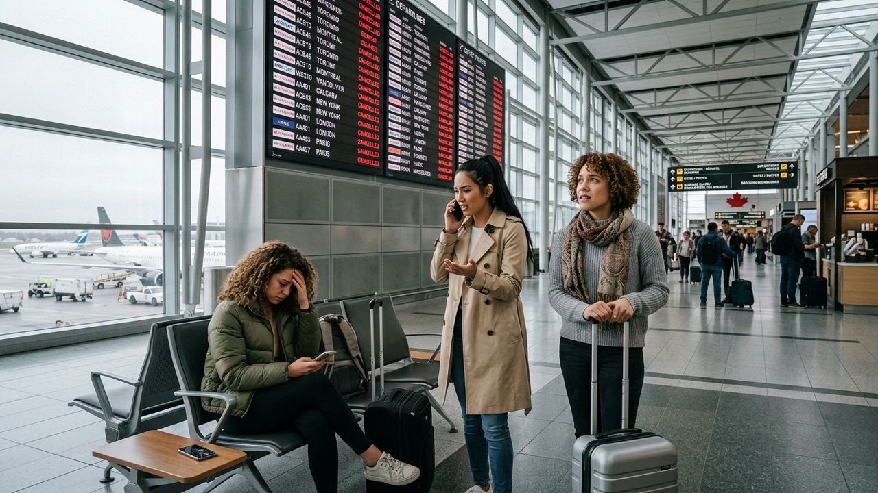 Widespread Disruptions at Toronto Pearson Ground 32 Flights and Delay Over 120 Services Across North America and Europe