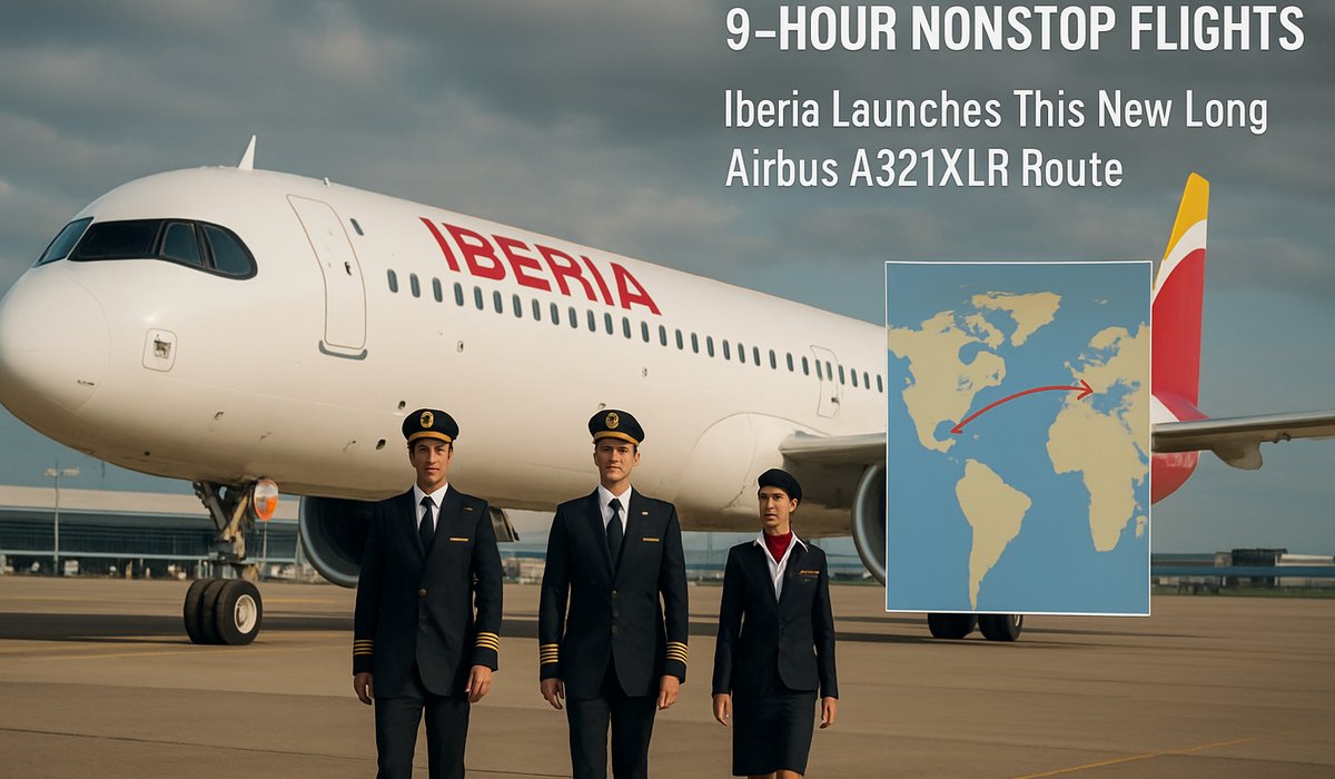 Iberia Launches Groundbreaking Nine-Hour Transatlantic Route with Next-Generation Airbus A321XLR