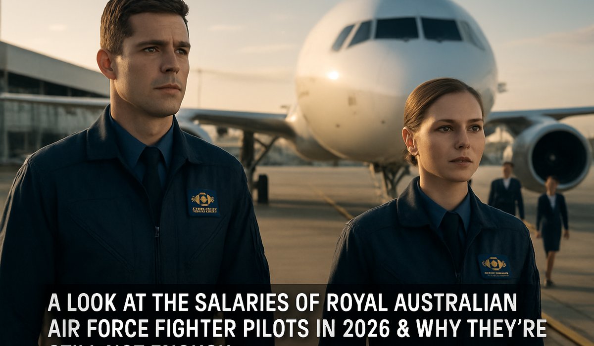 Australia's Fighter Pilot Pay Crisis: Why A$180,000 Salaries Can't Compete in 2026