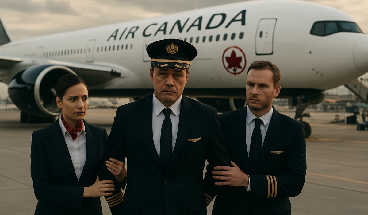 Air Canada Captain Arrested for Operating 900+ Flights Without Required Pilot's License
