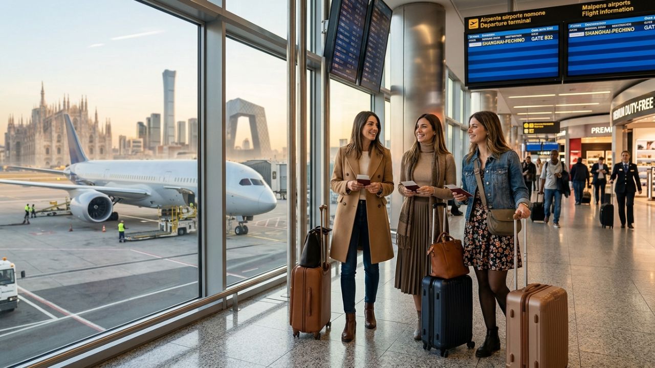 Air China Milan Beijing Daxing flights aviation updates travel chaos