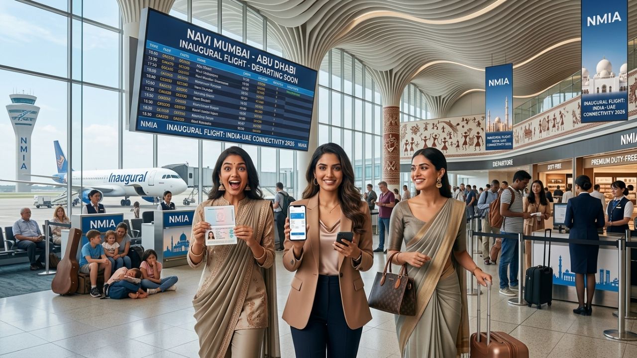 Air India Express Navi Mumbai Abu Dhabi aviation updates travel chaos