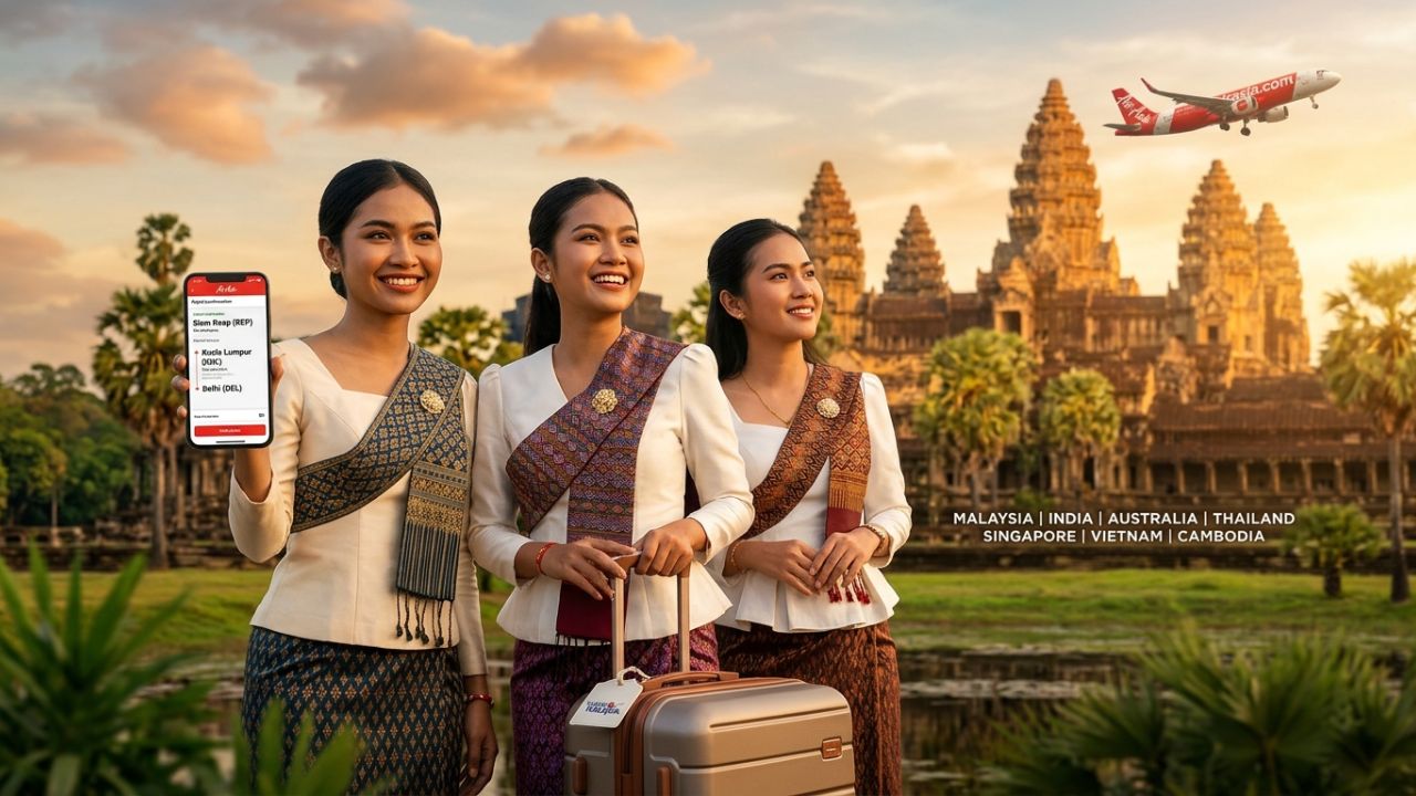 AirAsia Defeats Regional Travel Chaos With Massive $100,000 Aviation Offensive to Connect India and Australia Directly to Cambodia via Kuala Lumpur
