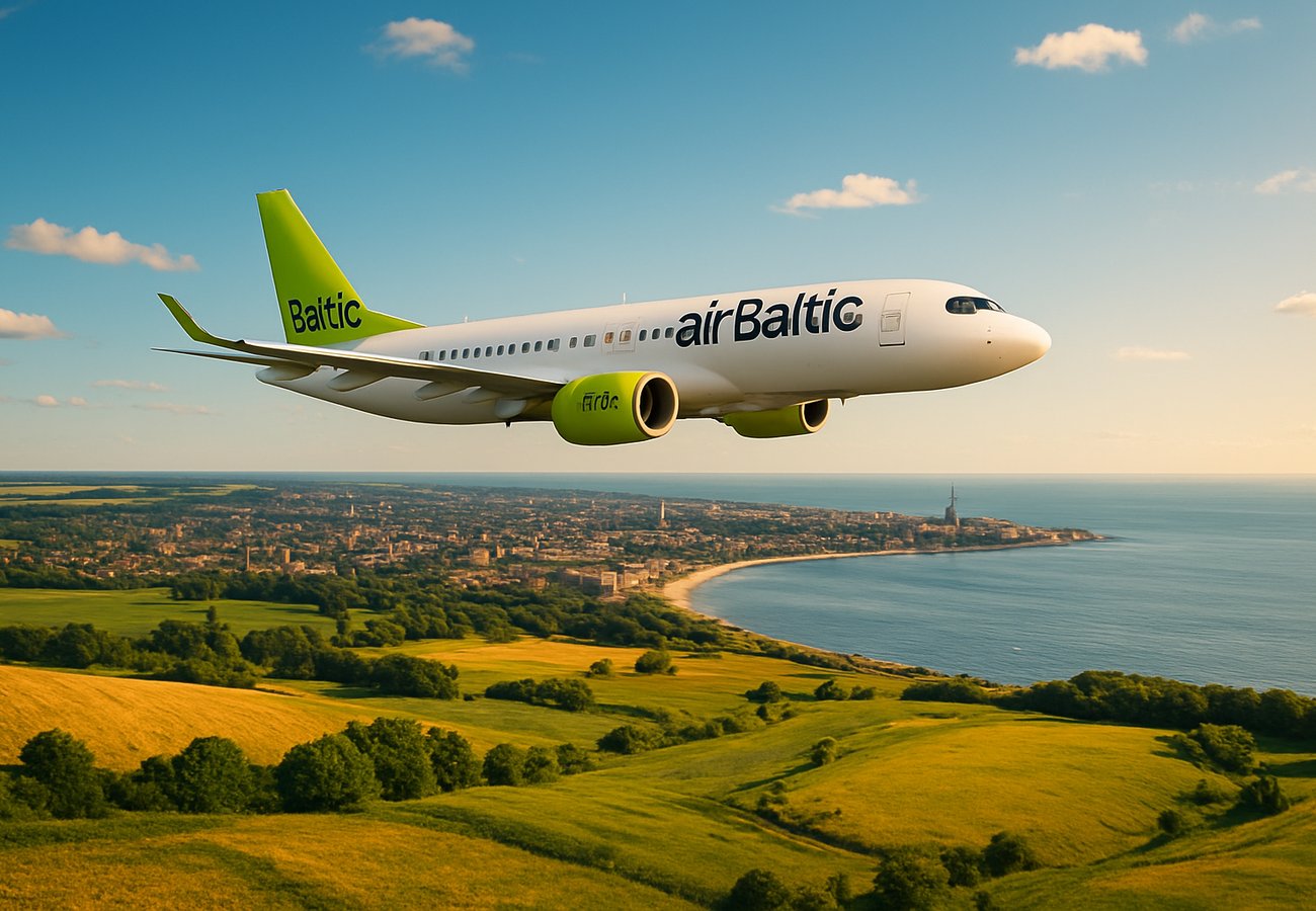 airBaltic Launches Aberdeen-Riga Flights With Starlink Internet